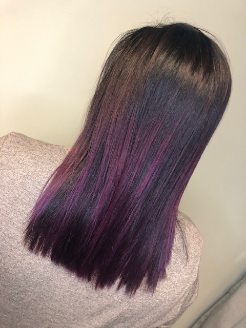 purple ombre by Kayla